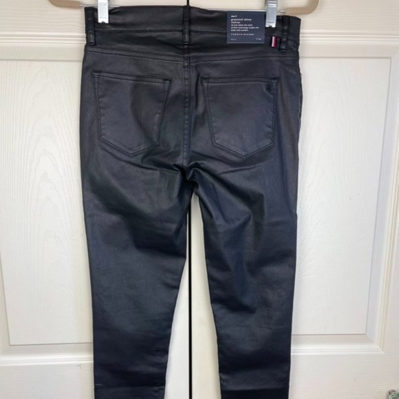 Tommy Hilfiger Greewich Skinny Midrise Black Cotton Jeans Size 2 NWT - Picture 5 of 8